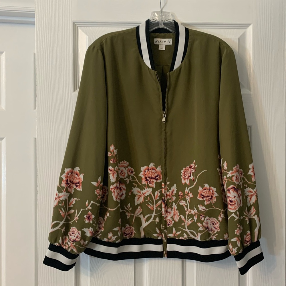 Ava&Liv bomber jacket. You will get loads of compliments!